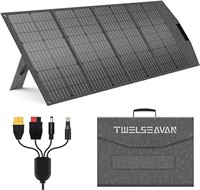 Twelseavan 120w Portable Solar Panel For Power