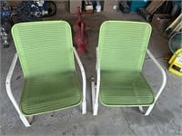 2 vintage rocker chairs