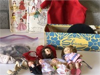 Vintage Dolls, Doll Clothes and Patterns