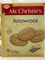 Christie Arrowroot Biscuits *Opened Box