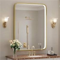 Ftoti 24x32 Inch Led Bathroom Mirror With