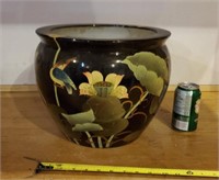 Planter 13D ,10 H Ceramic/Clay