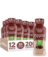 New Ripple Vegan Protein Shake Chocolate 20g