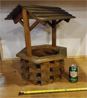 Wooden Wishing Well 22 H
