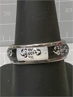 Scorpion ring size 8.5
