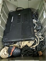BOX OF ELECTRICAL, LAPTOP, MISC