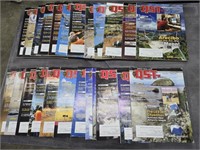 Box of QST Amateur Radio Magazines