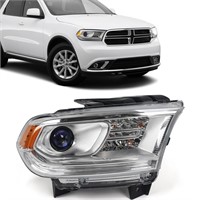 Halogen Headlight Assembly Compatible With Dodge