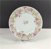 Vintage Wild Roses Plate Made in France