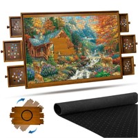 Sunix 1500 Piece Rotating Puzzle Board with 6