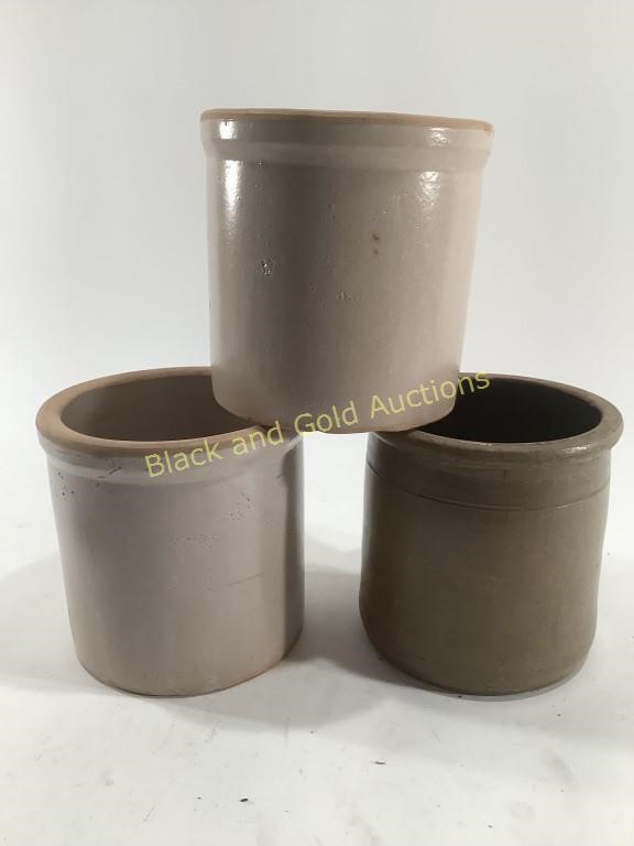 (3) Pottery Made Pots