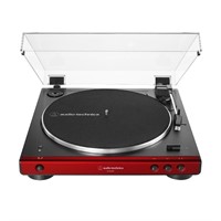 Audio Technica at-LP60XBT-RD Turntable Red