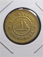 Bay arcade token