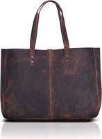 $75 15" Leather Shoulder Bag