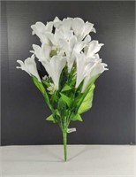Artificial Easter Lily Bush New