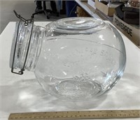 Glass jar w/ locktop lid