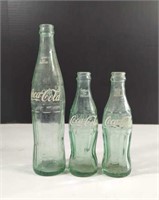 Vintage Coca-Cola Glass Bottles