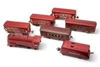 Lionel Tin Plate Red Comet Set.