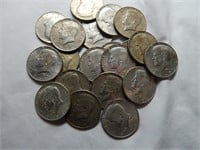 (20) Kennedy Half Dollars 40% Silver
