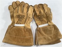 (2) New Buckskin Size 9.5 Kunz Work Gloves