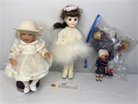 Assorted Collectible Dolls