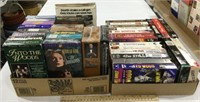 34 VHS tapes 6 sealed