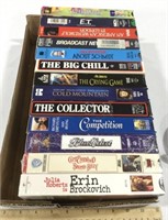 13 VHS tapes - 3 sealed
