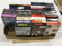33 VHS tapes - 9 sealed