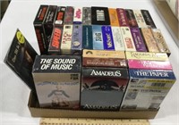 31 VHS tapes 7 sealed