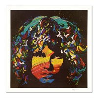 KAT, "Jim Morrison" Limited Edition Lithograph, Nu