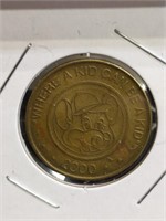 2000 Chuck E. Cheese token
