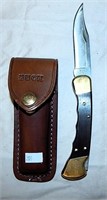 Vintage Buck Pocket Knife #110 & Original Sheath