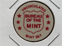 Uncirculated bureau of mint token