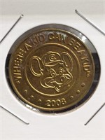 2008 chuck e. Cheese token
