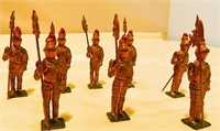 Roman lead painted toy soldiers