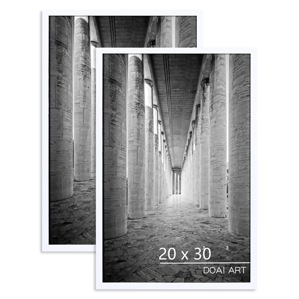 DOAI ART 20x30 Frame White 2 Pack, 20x30 Poster