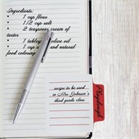 Redi-Tag Tabbed Divider Notes - Ruled