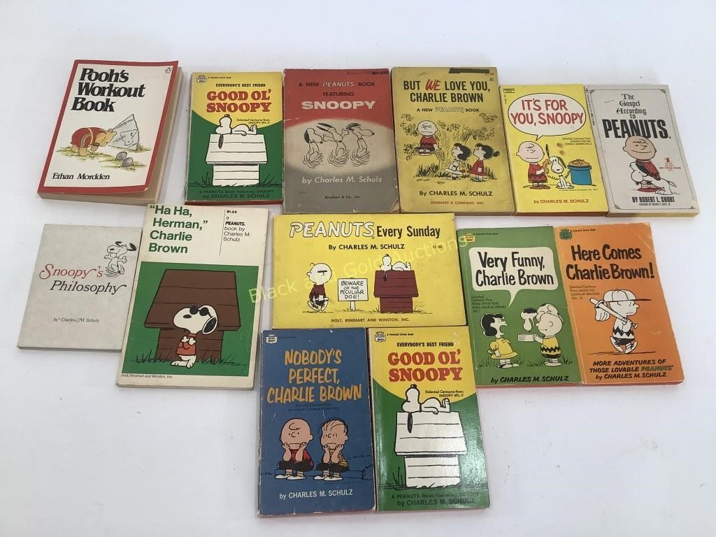 VTG Snoopy & Pooh Children Books