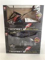 (2) Tempest 2 Wireless Indoor Helicopters