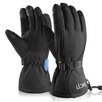 MCTi Waterproof Mens Ski Gloves Winter Warm 3M