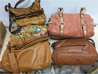 GROUP OF HAND BAGS
