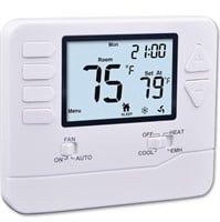 New Heagstat 5-1-1 Day Programmable Thermostat
