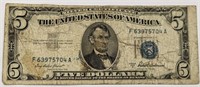 5 DOLLAR 1953 SILVER CERTIFICATE