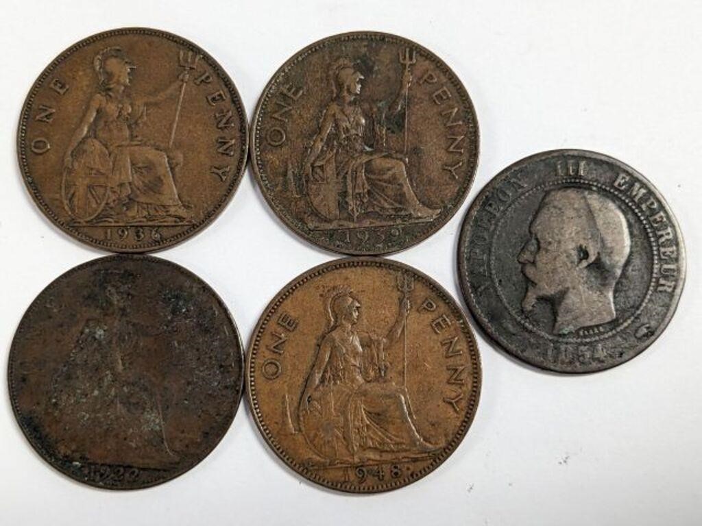 MEXICAN ASSORTED COINS