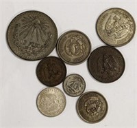 MEXICAN ASSORTED COINS