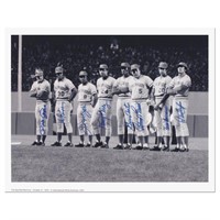 Big Red Machine Line-Up is a Lithograph Signed by