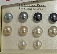 STERLING AND FRESHWATER PEARLS