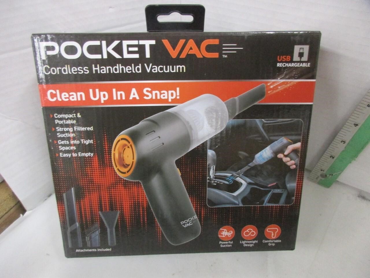 Pocket Vac Vacuum - Works