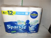 12 Pk Sparkle Paper Towels