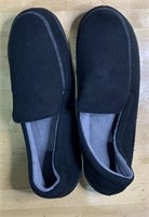 Isotoner Mens Moccasin Slippers Size XXL (13-14)